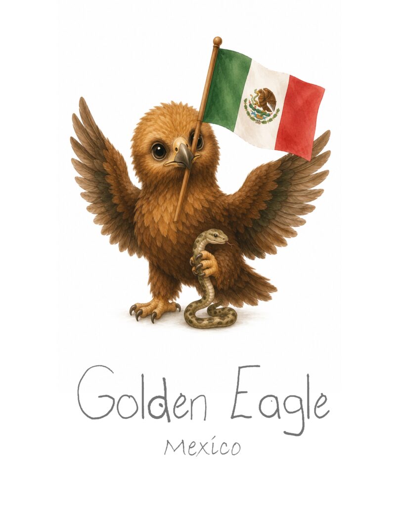 Golden eagle, Mexico