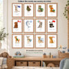Collect the world: wall of twelve framed national animal prints, 66 countries and counting Collect the world: wall of twelve framed national animal prints, 66 countries and counting